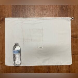 The Row XLarge White Dust Bag for totes purses